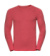 Pánske tričko HD s dlhými rukávmi - Russel, farba - red marl, veľkosť - XS