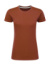 Dokonale potlačiteľné dámske tričko bez štítku - SG, farba - picante, veľkosť - XS
