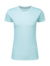 Dokonale potlačiteľné dámske tričko bez štítku - SG, farba - angel blue, veľkosť - XS