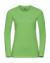 Dámske tričko HD s dlhými rukávmi - Russel, farba - green marl, veľkosť - XS