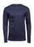 Pánske Tričko Interlock s Dlhými Rukávmi - Tee Jays, farba - navy, veľkosť - XL
