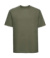 Pánske tričko - Russel, farba - olive, veľkosť - 3XL