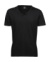 Pánske tričko Sof Tee s V-výstrihom - Tee Jays, farba - čierna, veľkosť - S