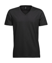 Pánske módne tričko V-výstrih