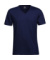 Pánske tričko Sof Tee s V-výstrihom - Tee Jays, farba - navy, veľkosť - S