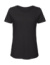 Organic Inspire Slub /women T-shirt - B&C, farba - chic black, veľkosť - XS