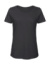 Organic Inspire Slub /women T-shirt - B&C, farba - chic anthracite, veľkosť - S