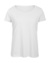 Dámske tričko Triblend/women - B&C, farba - white, veľkosť - XS