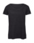 Dámske tričko Triblend/women - B&C, farba - heather dark grey, veľkosť - XS
