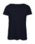 Dámske tričko Triblend/women - B&C, farba - navy, veľkosť - XS