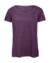 Dámske tričko Triblend/women - B&C, farba - heather purple, veľkosť - XS
