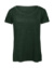 Dámske tričko Triblend/women - B&C, farba - heather forest, veľkosť - XS