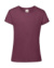 Dievčenské tričko Sofspun® - FOM, farba - burgundy, veľkosť - 104 (3-4)