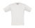 Detské tričko Exact 190/kids T-Shirt - B&C, farba - white, veľkosť - 3/4 (98/104)