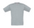 Detské tričko Exact 190/kids T-Shirt - B&C, farba - pacific grey, veľkosť - 3/4 (98/104)