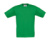 Detské tričko Exact 190/kids T-Shirt - B&C, farba - kelly green, veľkosť - 3/4 (98/104)