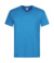 Pánske tričko Classic s V-výstrihom - Stedman, farba - ocean blue, veľkosť - S
