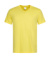 Pánske tričko Classic s V-výstrihom - Stedman, farba - yellow, veľkosť - S