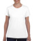 Dámske tričko Heavy Cotton - Gildan, farba - white, veľkosť - S
