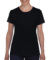Dámske tričko Heavy Cotton - Gildan, farba - čierna, veľkosť - S