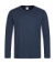 Pánske tričko Classic s dlhými rukávmi - Stedman, farba - navy, veľkosť - XL