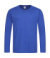 Pánske tričko Classic s dlhými rukávmi - Stedman, farba - bright royal, veľkosť - S