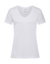 Dámske tričko Classic s V-výstrihom - Stedman, farba - white, veľkosť - S