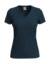 Dámske tričko Classic s V-výstrihom - Stedman, farba - blue midnight, veľkosť - S