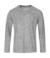 Knit Long Sleeve - Stedman, farba - light grey melange, veľkosť - 2XL