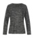 Knit Long Sleeve Women - Stedman, farba - dark grey melange, veľkosť - S