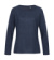 Knit Long Sleeve Women - Stedman, farba - marina blue melange, veľkosť - S