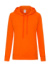 Dámska mikina s kapucňou Lightweight  - FOM, farba - orange, veľkosť - XS