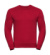 Mikina Authentic Set-In - Russel, farba - classic red, veľkosť - XL