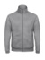 Unisex mikina so zapínaním na zips ID.206 50/50 - B&C, farba - heather grey, veľkosť - S