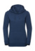 Dámska mikina Authentic Melange Hooded Sweat - Russel, farba - ocean melange, veľkosť - XS