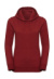 Dámska mikina Authentic Melange Hooded Sweat - Russel, farba - brick red melange, veľkosť - XS