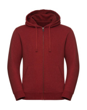 Pánska mikina Authentic Melange Zipped Hood Sweat