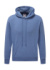Mikina s kapucňou Premium - FOM, farba - heather royal, veľkosť - 2XL