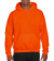 Mikina s kapucňou - Gildan, farba - s orange, veľkosť - XL