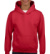 Detská mikina s kapucňou Heavy Blend Youth - Gildan, farba - red, veľkosť - S (116/128)