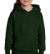 Detská mikina s kapucňou Heavy Blend Youth - Gildan, farba - forest green, veľkosť - XS (104/110)