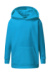 Detská mikina s kapucňou - SG, farba - turquoise, veľkosť - 140 (9-10/XL)