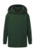Detská mikina s kapucňou - SG, farba - bottle green, veľkosť - 128 (7-8/L)