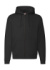 Mikina na zips s kapucňou Premium - FOM, farba - čierna, veľkosť - 4XL
