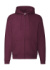 Mikina na zips s kapucňou Premium - FOM, farba - burgundy, veľkosť - S