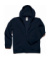 Detská mikina s kapucňou Hooded Full Zip/kids - B&C, farba - navy, veľkosť - 5/6 (110/116)