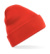 Čiapka Original Cuffed Beanie - Beechfield, farba - fire red, veľkosť - One Size