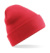 Čiapka Original Cuffed Beanie - Beechfield, farba - coral, veľkosť - One Size