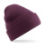 Čiapka Original Cuffed Beanie - Beechfield, farba - plum, veľkosť - One Size