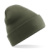 Čiapka Original Cuffed Beanie - Beechfield, farba - olive green, veľkosť - One Size